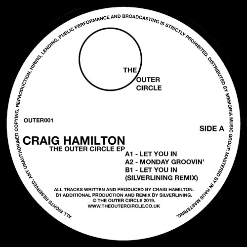 Craig Hamilton - The Outer Circle EP / The Outer Circle