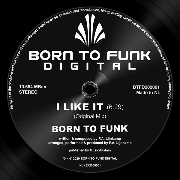Born To Funk - I Like It / Born To Funk Digital