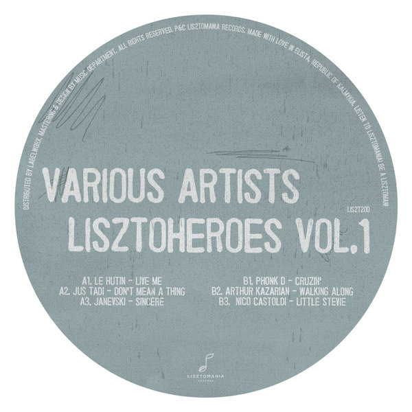 VA - Lisztoheroes Vol. 1 / Lisztomania Records