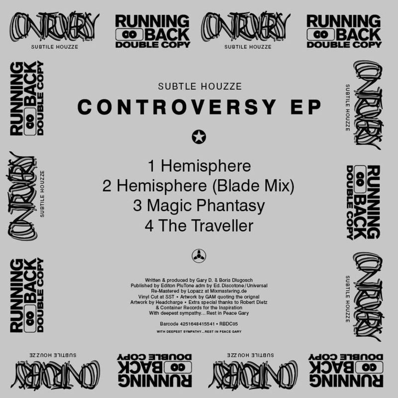 Subtle Houzze - Controversy EP / Running Back