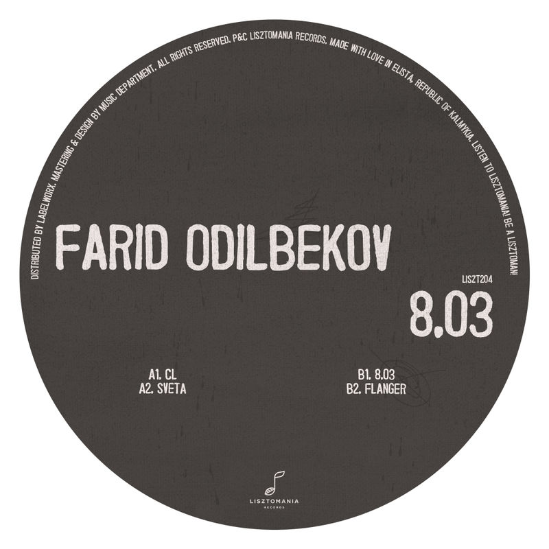 Farid Odilbekov - 8.03 / Lisztomania Records