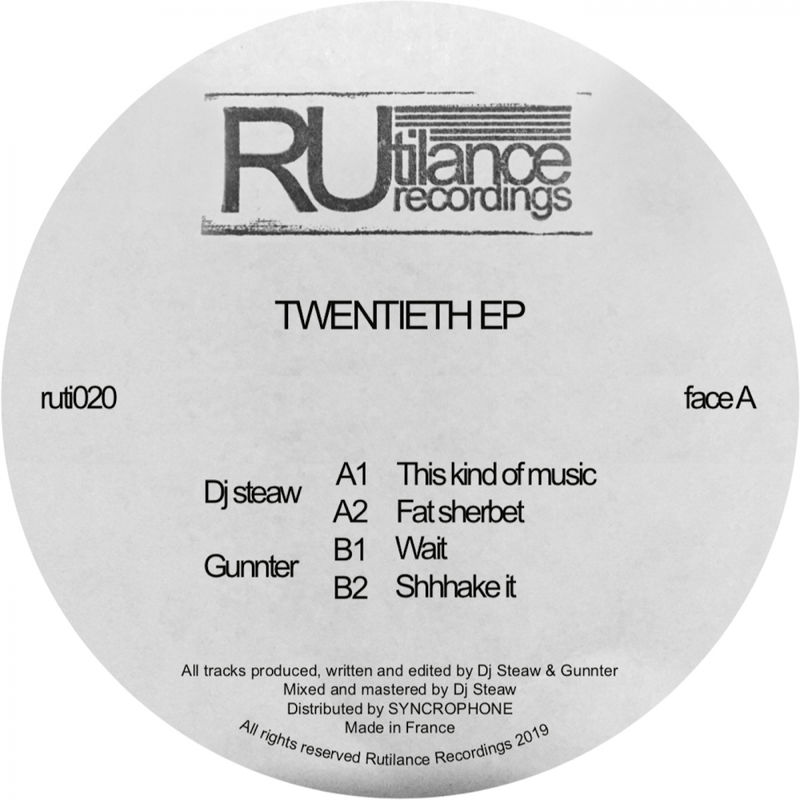 DJ Steaw & Gunnter - Twentieth EP / Rutilance Recordings
