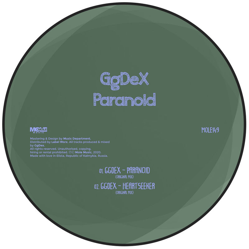 GgDex - Paranoid / Mole Music