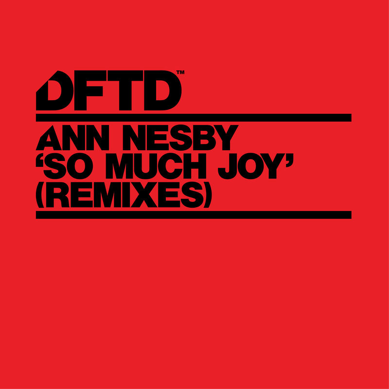 Ann Nesby - So Much Joy (Remixes) / DFTD