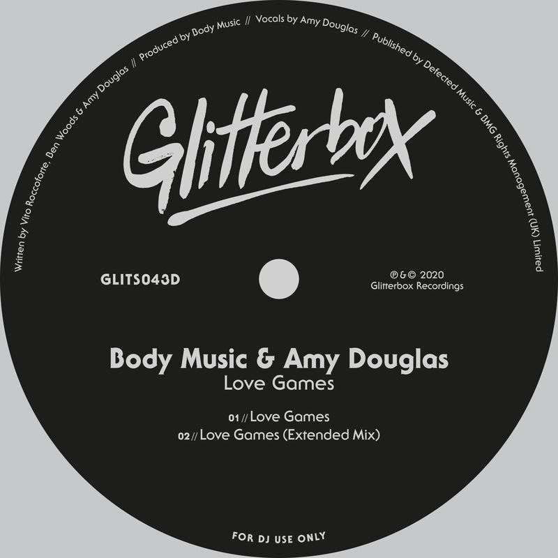 Body Music & Amy Douglas - Love Games / Glitterbox Recordings