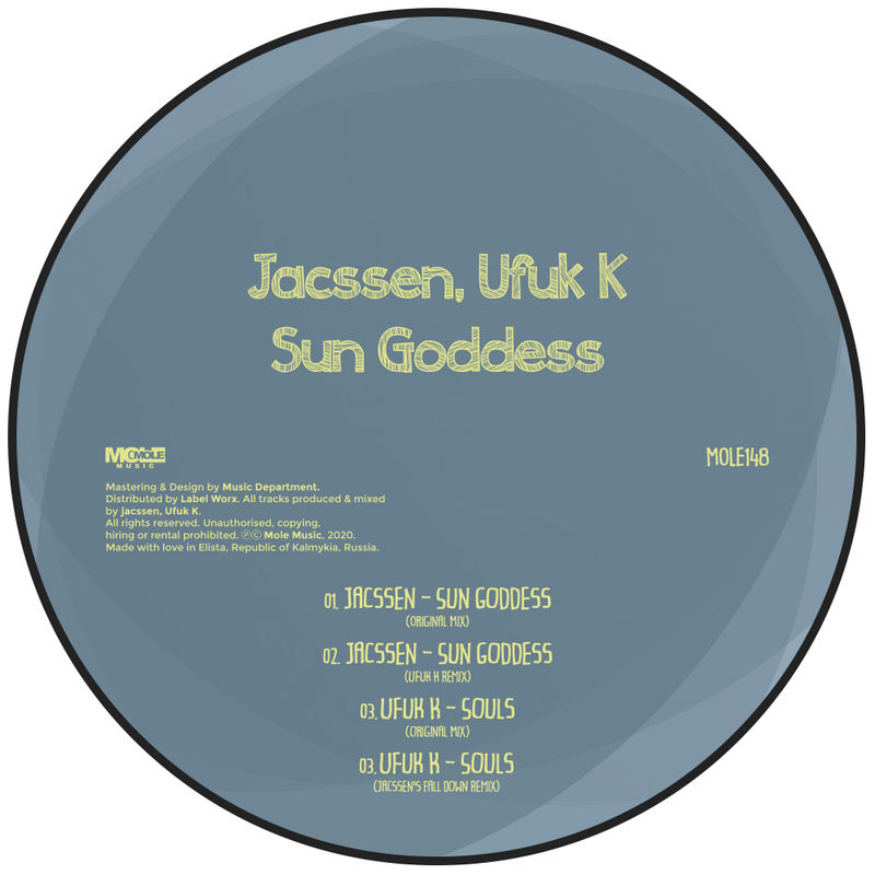 Jacssen - Sun Goddess / Mole Music