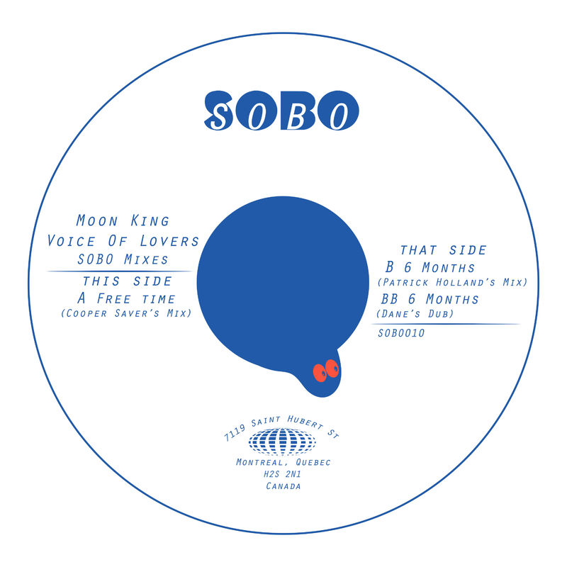 Moon King - Free Time (Cooper Saver's Mix) / SOBO
