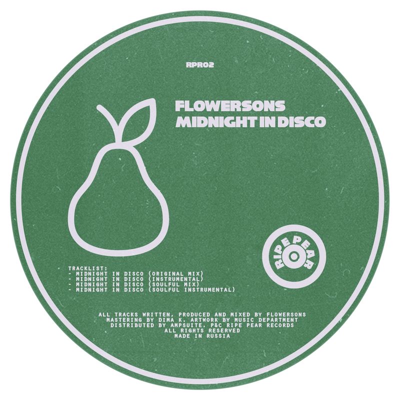 Flowersons - Midnight in Disco / Ripe Pear Records