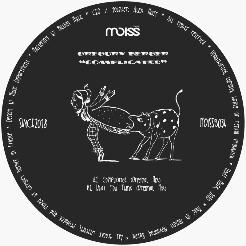 Gregory Berger - Complicated / Moiss Music Black