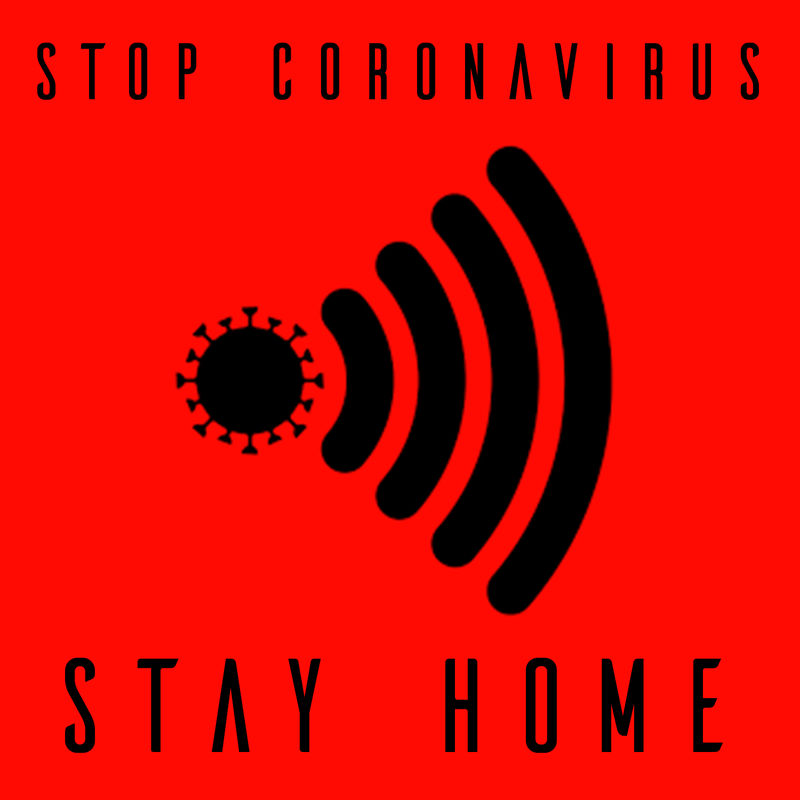 VA - Stop Coronavirus, Stay Home / On Work