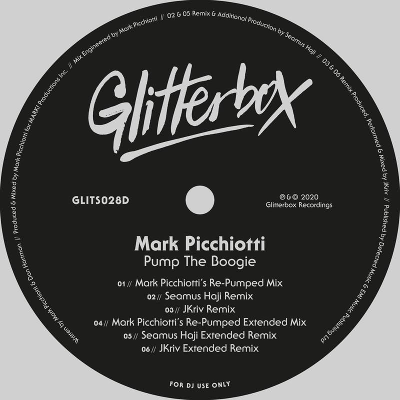 Mark Picchiotti - Pump The Boogie / Glitterbox Recordings