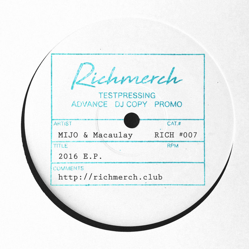 Mijo - 2016 EP / Richmerch
