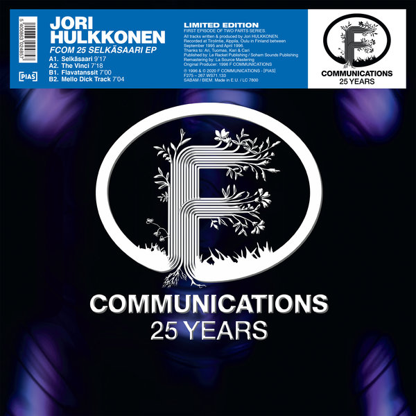 Jori Hulkkonen - Fcom 25 Selkäsaari EP / F Communications