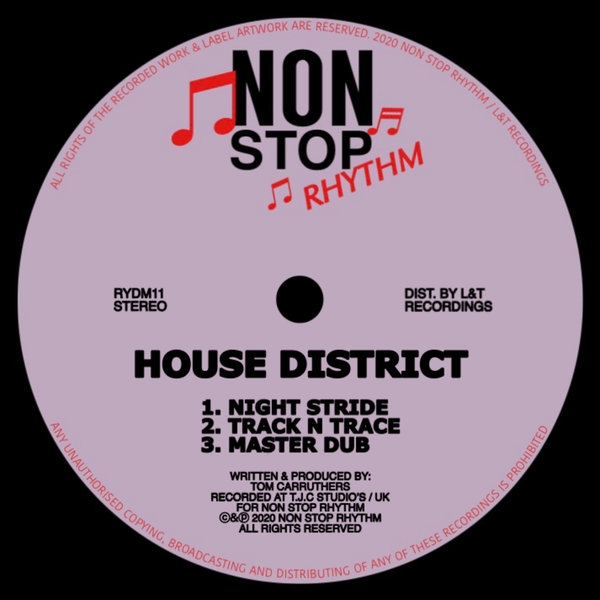 House District - Night Stride / Non Stop Rhythm