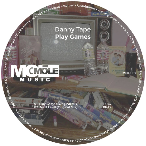 Danny Tape - Play Games / Mole Music