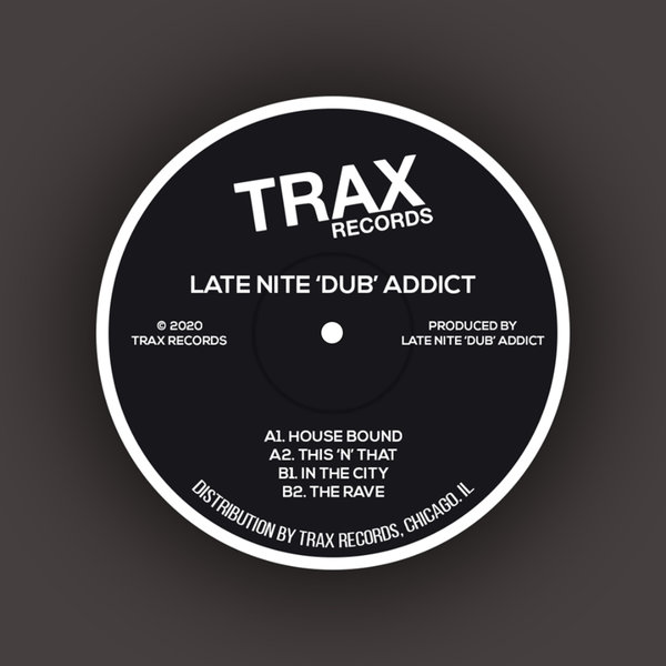 Late Nite 'DUB' Addict - Late Nite 'Dub' Addict Volume 2 / Trax Records