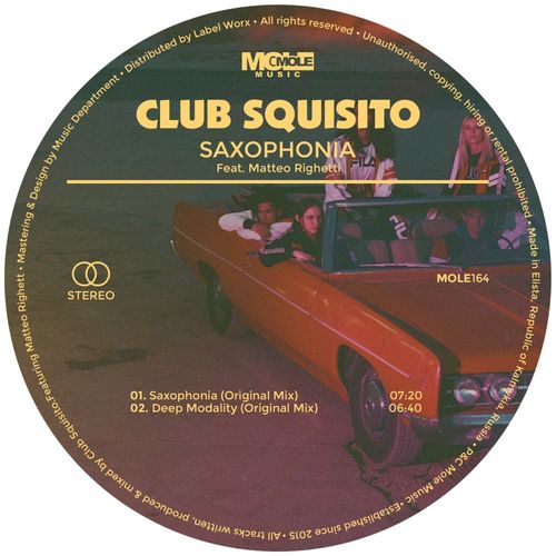 Club Squisito - Saxophonia / Mole Music