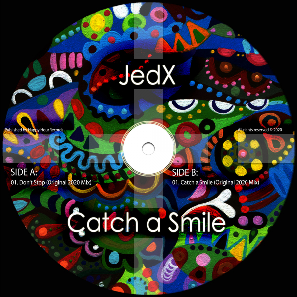 JedX - Catch a Smile / Happy Hour Records