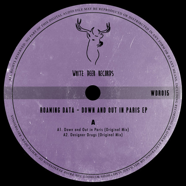 Roaming Data - Down and Out in Paris EP / White Deer Records