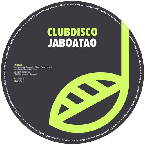 ClubDisco - Jaboatao / Lisztomania Records
