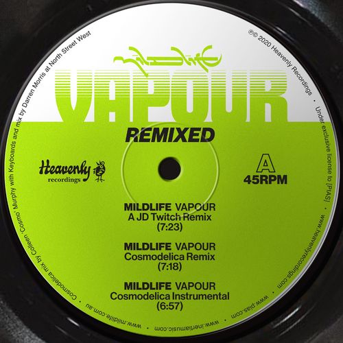 Mildlife - Vapour (Remixes) / Heavenly Recordings