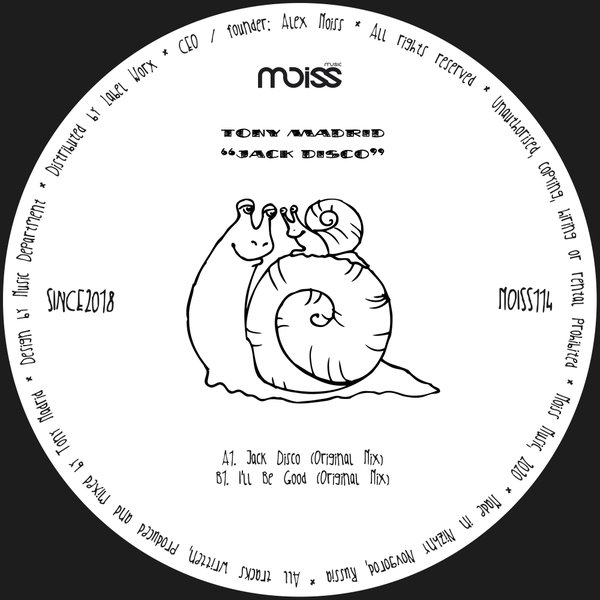 Tony Madrid - Jack Disco / Moiss Music