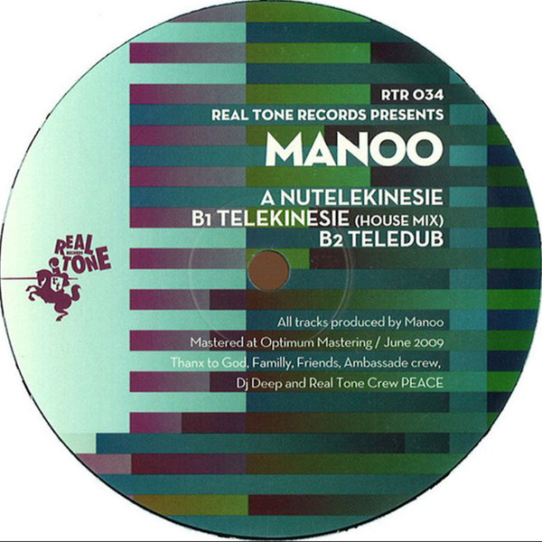Manoo - Nutelekinesie EP / Real Tone Records