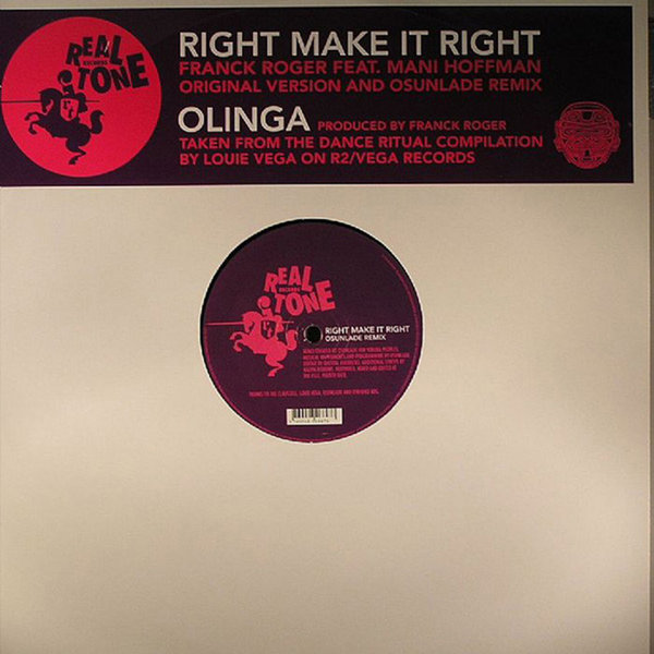 Franck Roger - Olinga / Real Tone Records