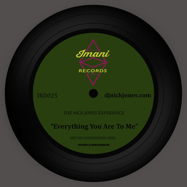 The Nick Jones Experience - Everything You Are To Me / Imani Records
