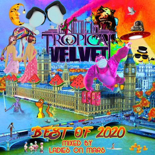 VA - Tropical Velvet Best Of 2020 Mixed By Ladies On Mars / Tropical Velvet