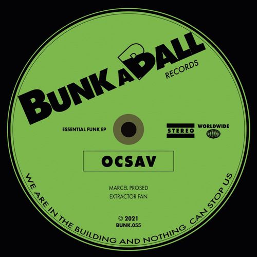 Ocsav - Essential Funk EP / Bunkaball records