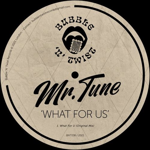 Mr.Tune - What For Us / Bubble 'N' Twist Records