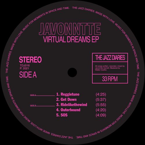 Javonntte - Virtual Dreams EP / The Jazz Diaries
