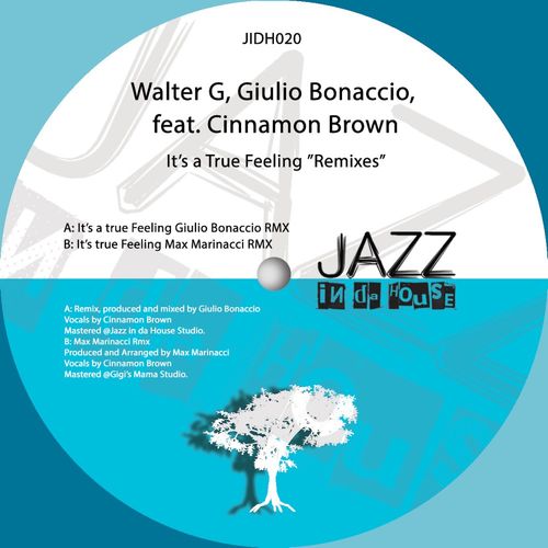 Walter G, Giulio Bonaccio, Cinnamon Brown - It's a True Feeling - Remixes / Jazz In Da House