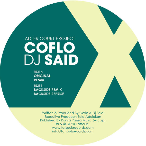 Coflo, DJ Said - Adler Court Project / Fatsouls Records