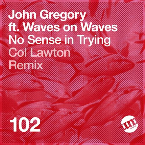 John Gregory ft Waves On Waves - No Sense in Trying / UM Records