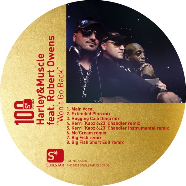 Harley&Muscle feat. Robert Owens - Won't Go Back / Soulstar Records