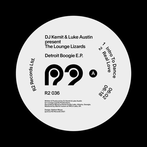 DJ Kemit & Luke Austin present The Lounge Lizards - Detroit Boogie / R2 Records