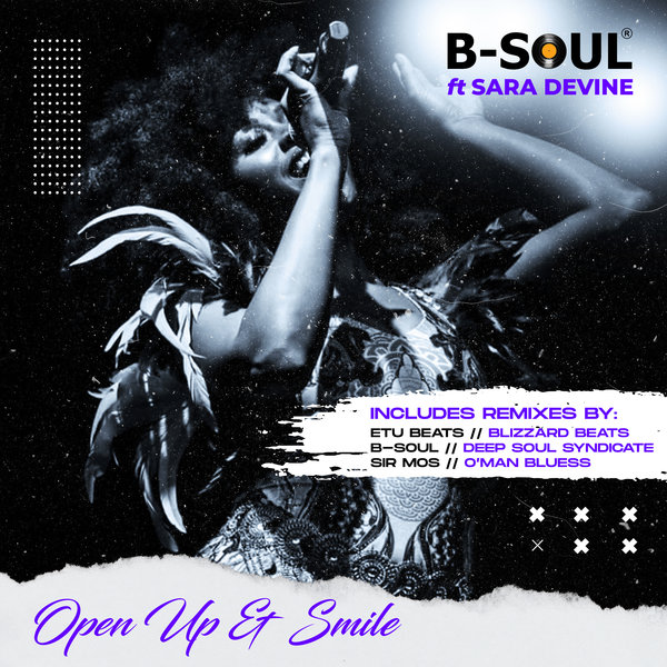 B-Soul feat. Sara Devine - Open up & Smile / Upstairs Studios