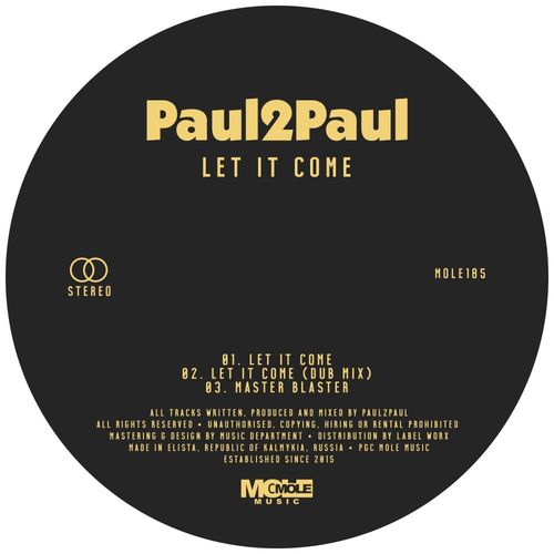 Paul2Paul - Let It Come / Mole Music