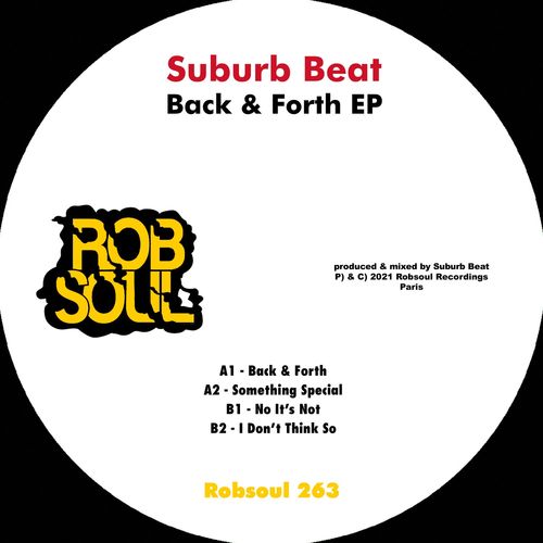 Suburb Beat - Back & Forth EP / Robsoul