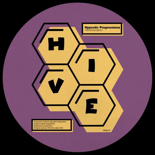 Hypnotic Progressions - Hemeroscopium / Hive Label