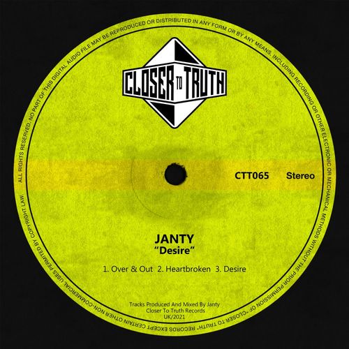 Janty - Desire / Closer To Truth