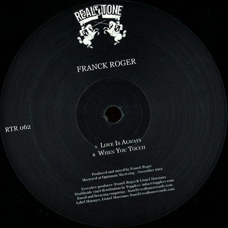 Franck Roger - Love Is Always EP / Real Tone Records