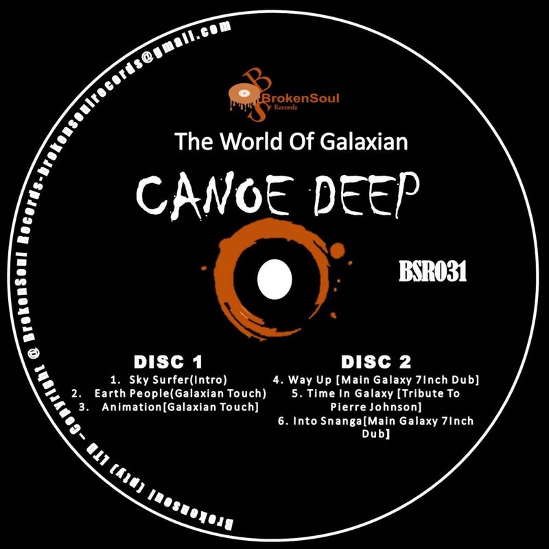 Canoe Deep - The World of Galaxian / BrokenSoul Records