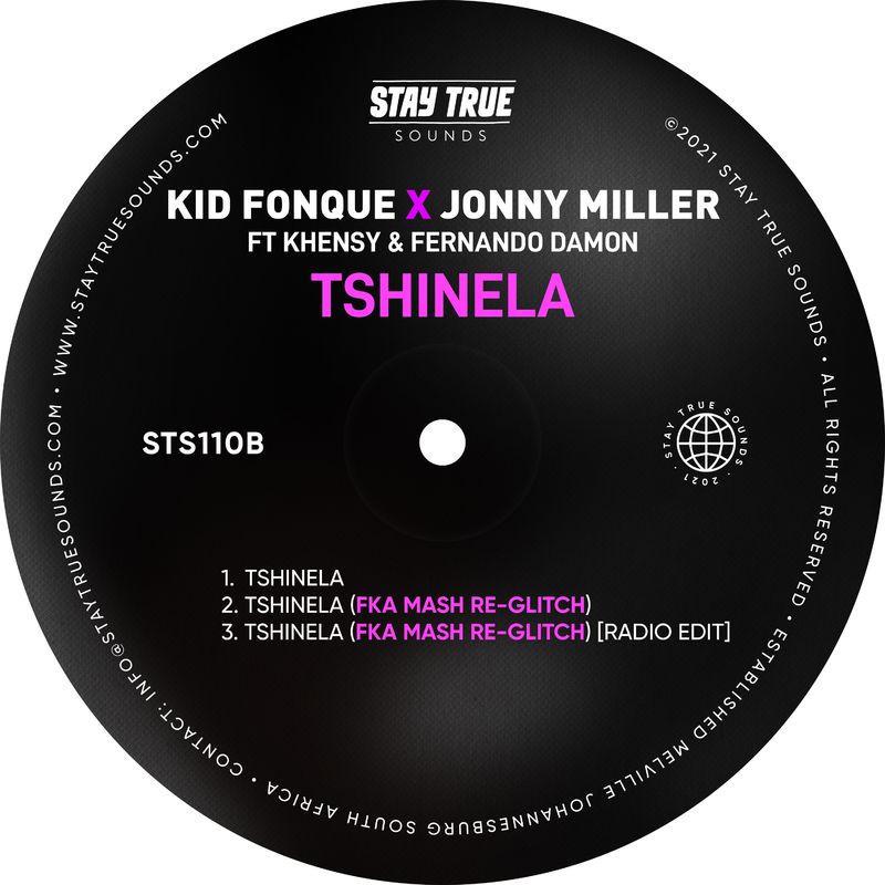 Kid Fonque X Jonny Miller - Tshinela  / Stay True Sounds