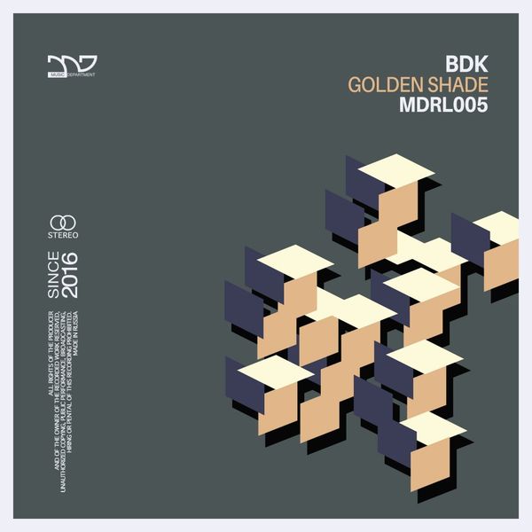 Bdk - Golden Shade / Music Department Label
