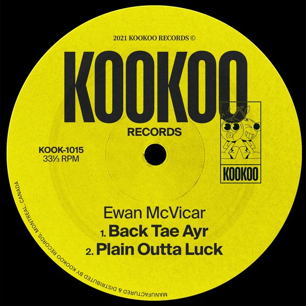 Ewan McVicar - Back Tae Ayr / KooKoo Records