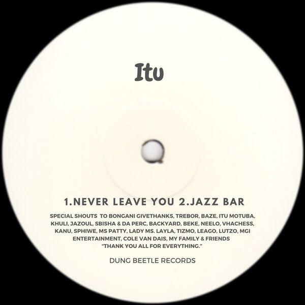 Itu - Never Leave You / Dung Beetle Records