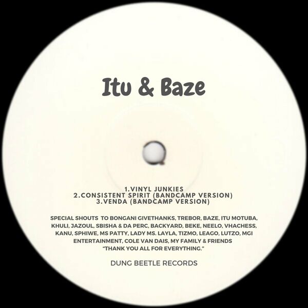 Itu & Baze - Vinyl Junkies / Dung Beetle Records